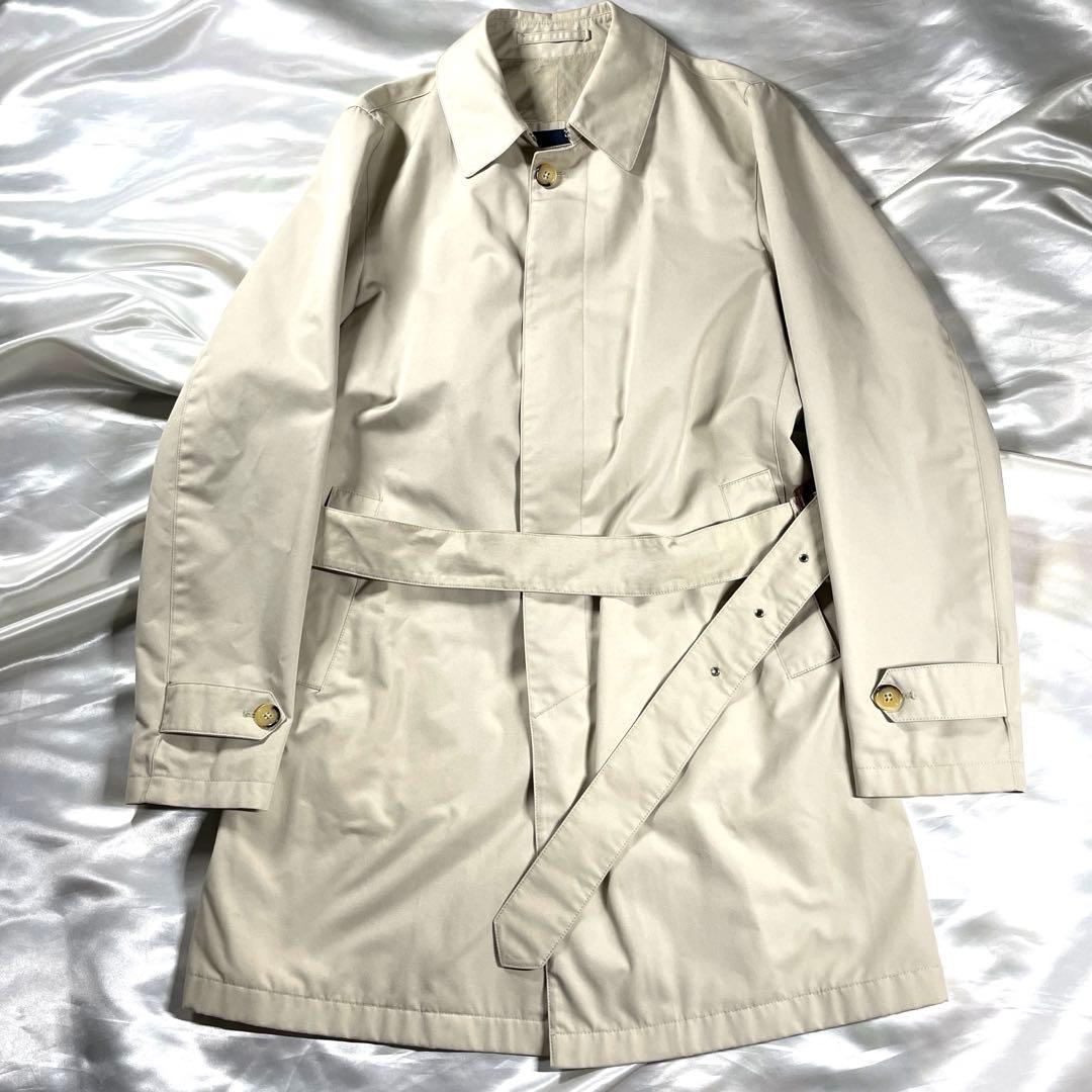 国内正規品　HERNO ヘルノ　イタリア製　ステンカラーコート　ベージュ