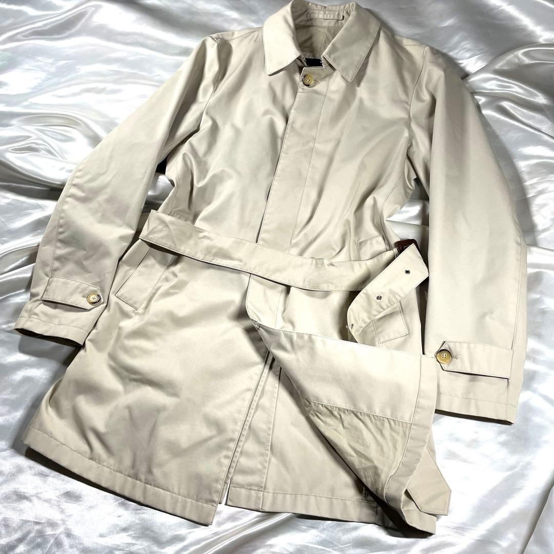 国内正規品　HERNO ヘルノ　イタリア製　ステンカラーコート　ベージュ