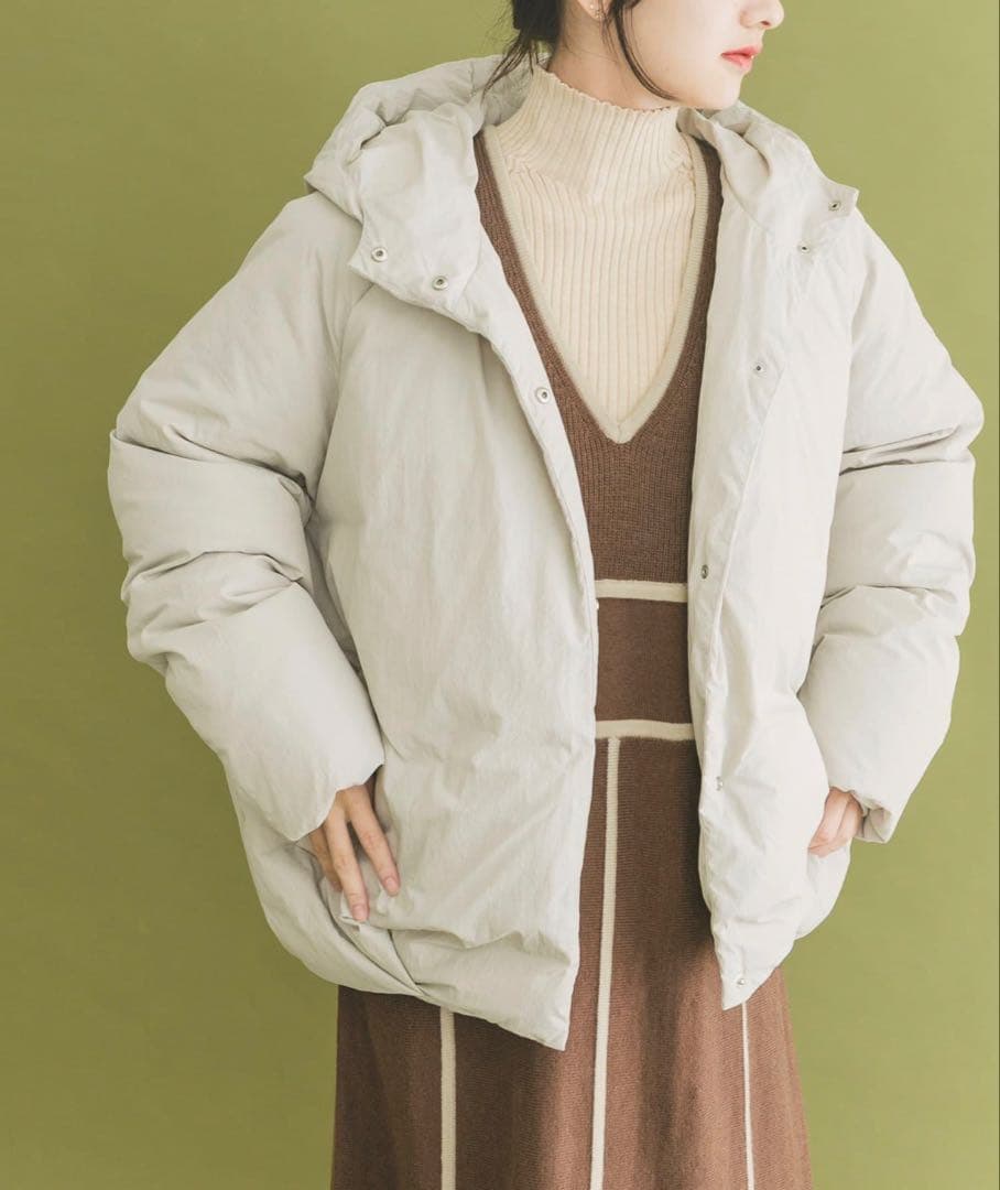 ⭐︎新品未使用⭐︎ GREENDOWNコクーンフードジャケット