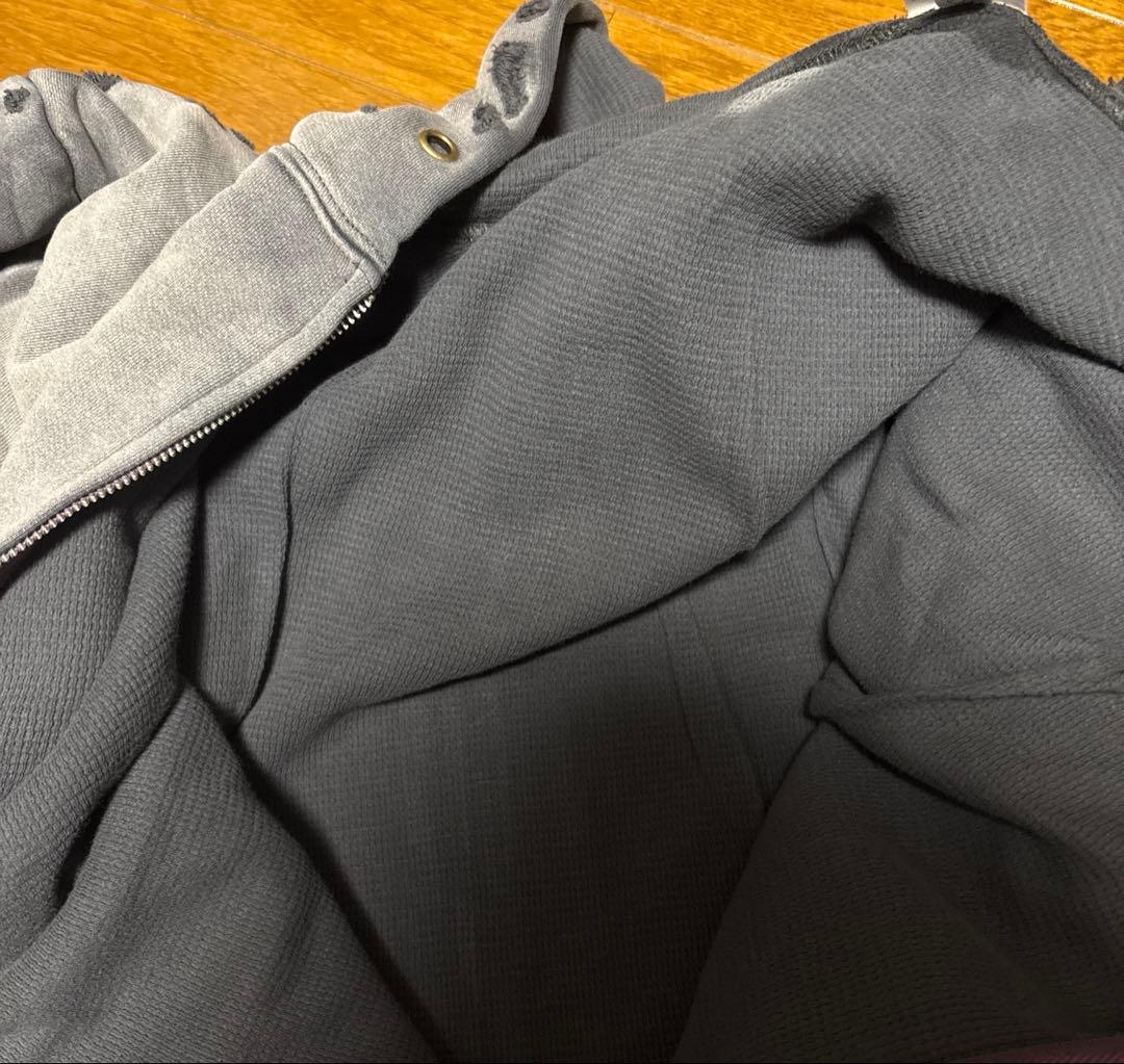 SAINT Mxxxxxx DBL FC ZIP HOODIE 訳あり Sサイズ