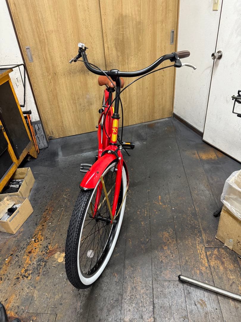 中古車　ビーチクルーザー ®️　26インチ　前後タイヤ新品　美品