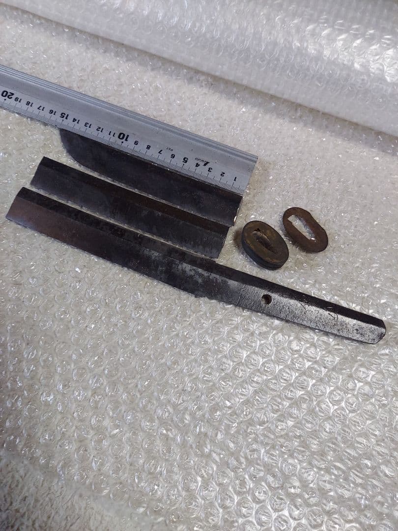 残欠　法廷サイズ切断済み　3本