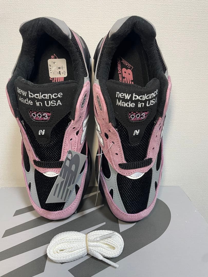 新品未使用品 ピンク25cm NEW BALANCE U993PB