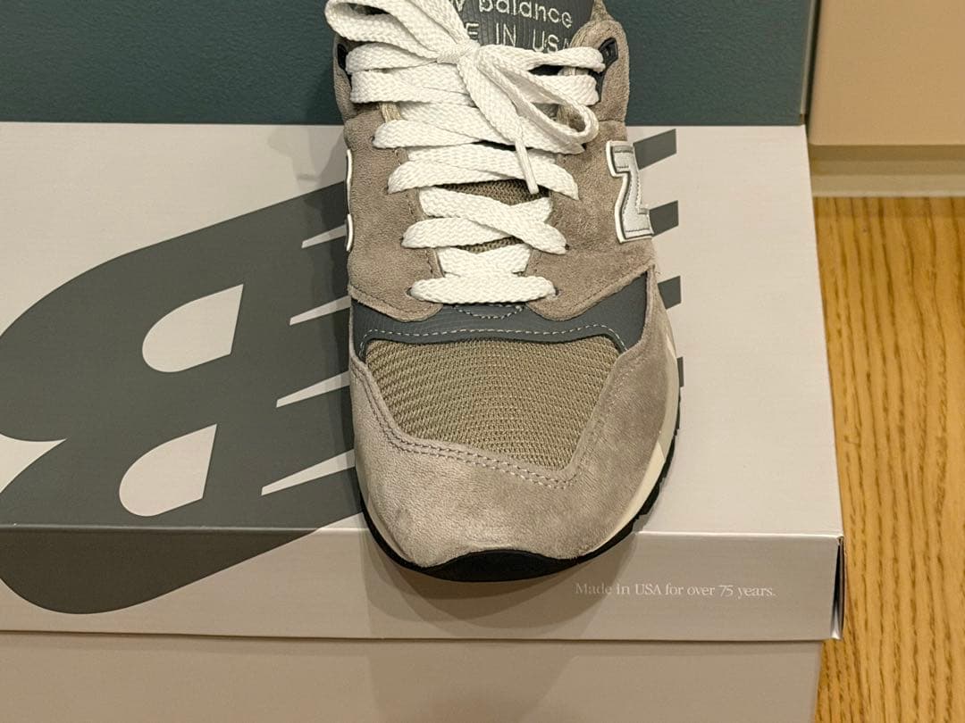 【値下げ】New Balance 998 グレー 27cm