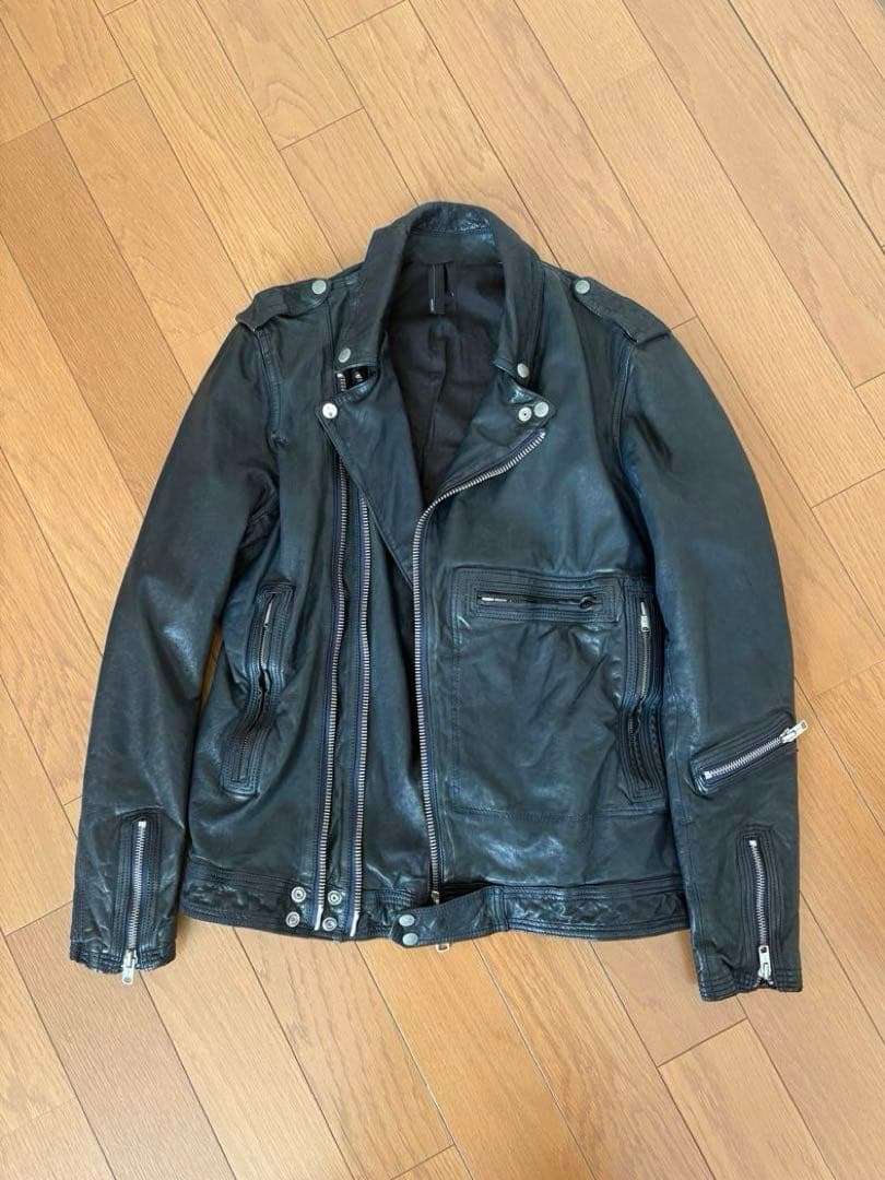 AMERICAN RAG CIE ゴートレザー ダブルライダース　定価6万
