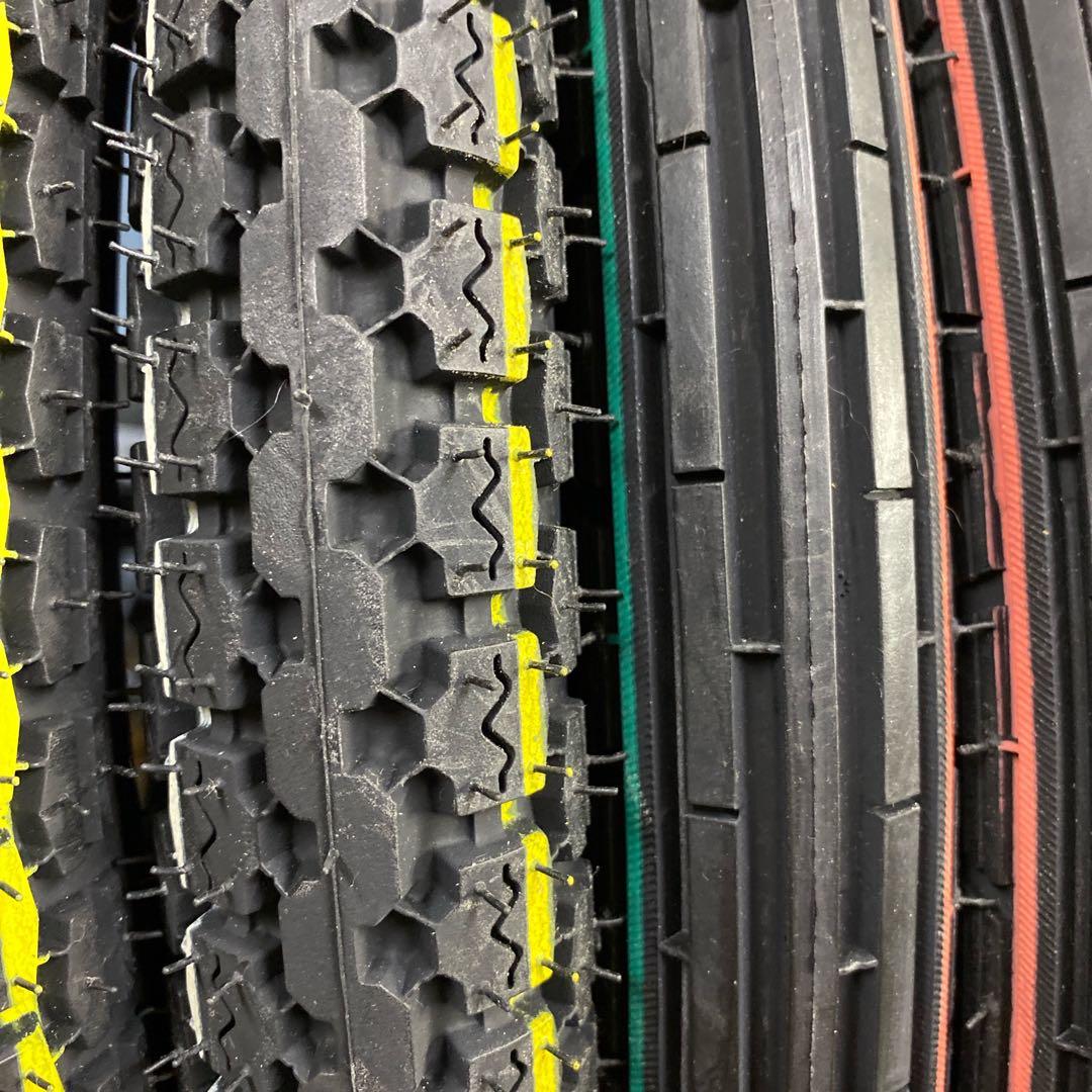 バイクタイヤ前後 IRC 2.50-17 スーパーカブ用 チューブセット