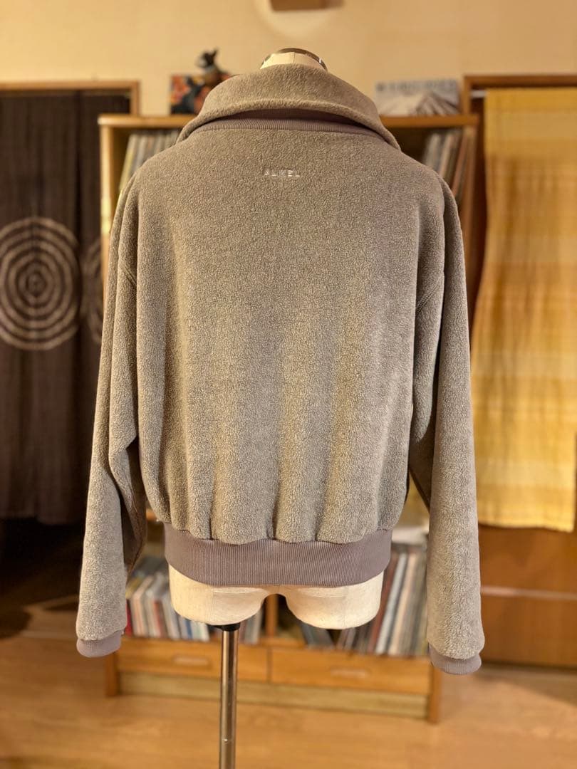 値下‼️ALWELオルウェル / Fleece High Neck Pomocha