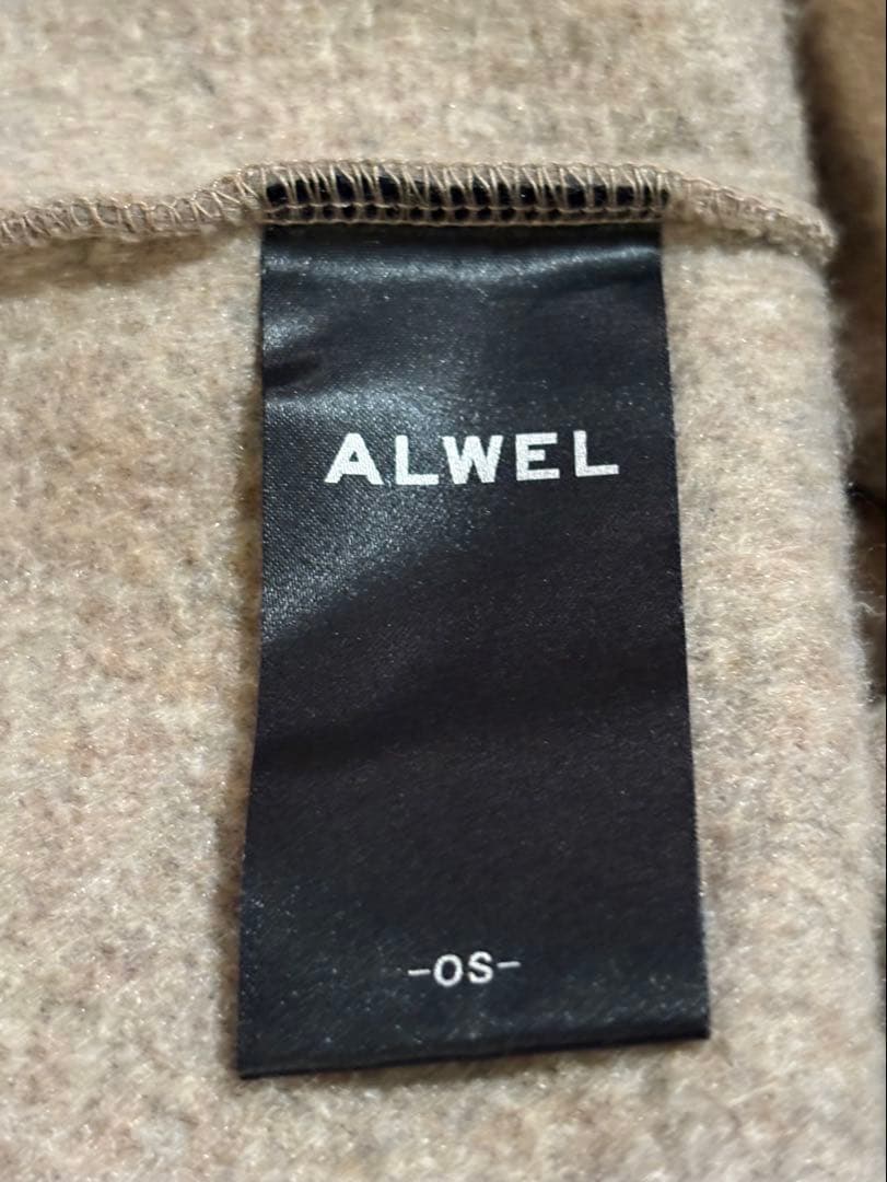 値下‼️ALWELオルウェル / Fleece High Neck Pomocha