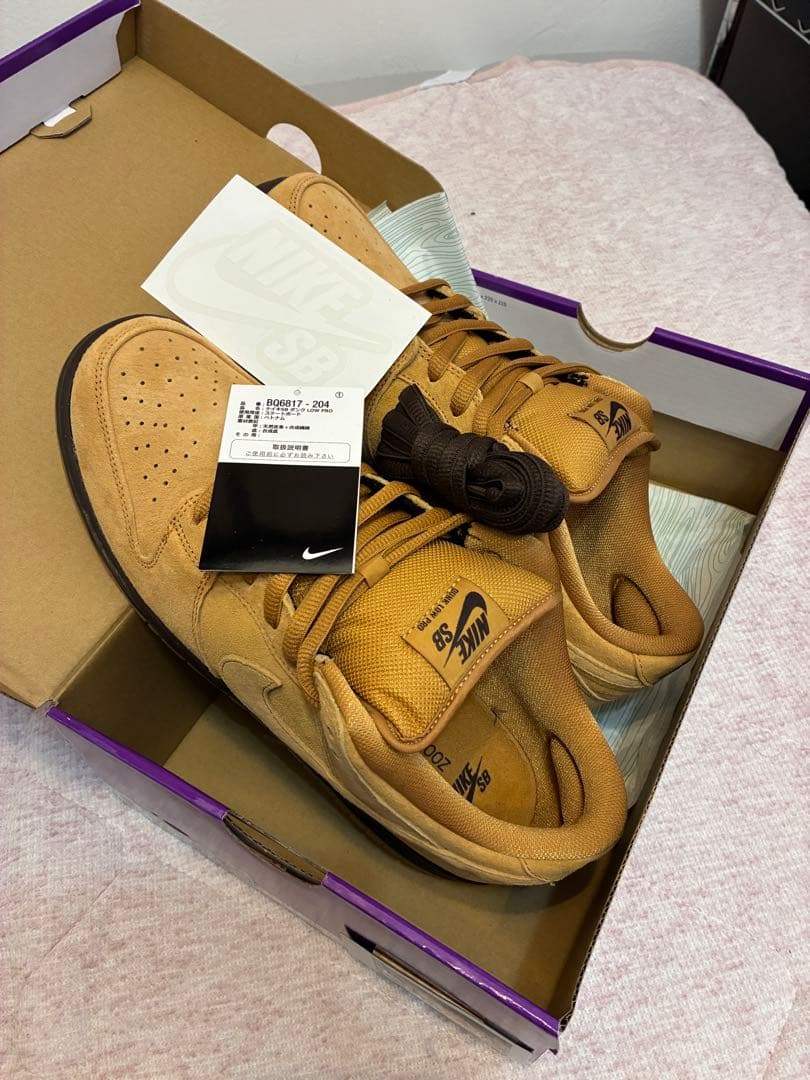 NIKE sb dunk low ウィート