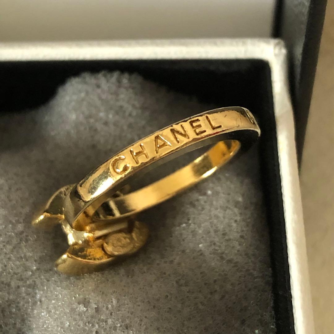 CHANEL シャネル カラフル ストーン ゴールド リング 正規品