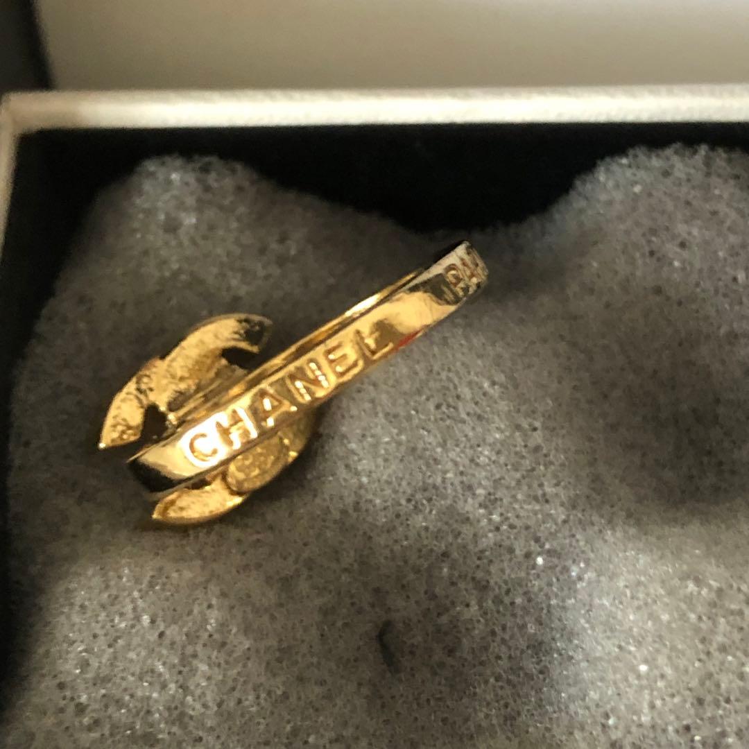 CHANEL シャネル カラフル ストーン ゴールド リング 正規品
