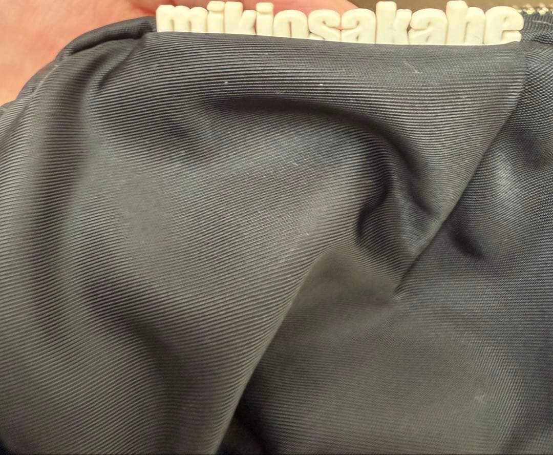MIKIOSAKABE 7pockets ナイロンバッグ　BLACK×pink
