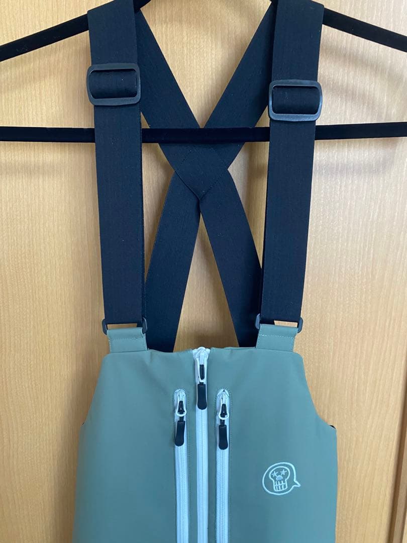 unfudge アンファッジ スモークアノラックSスモークビブパンツXSセット