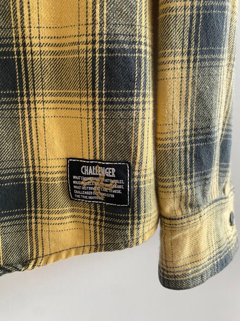 CHALLENGER BRIGADE チェック柄シャツ XL