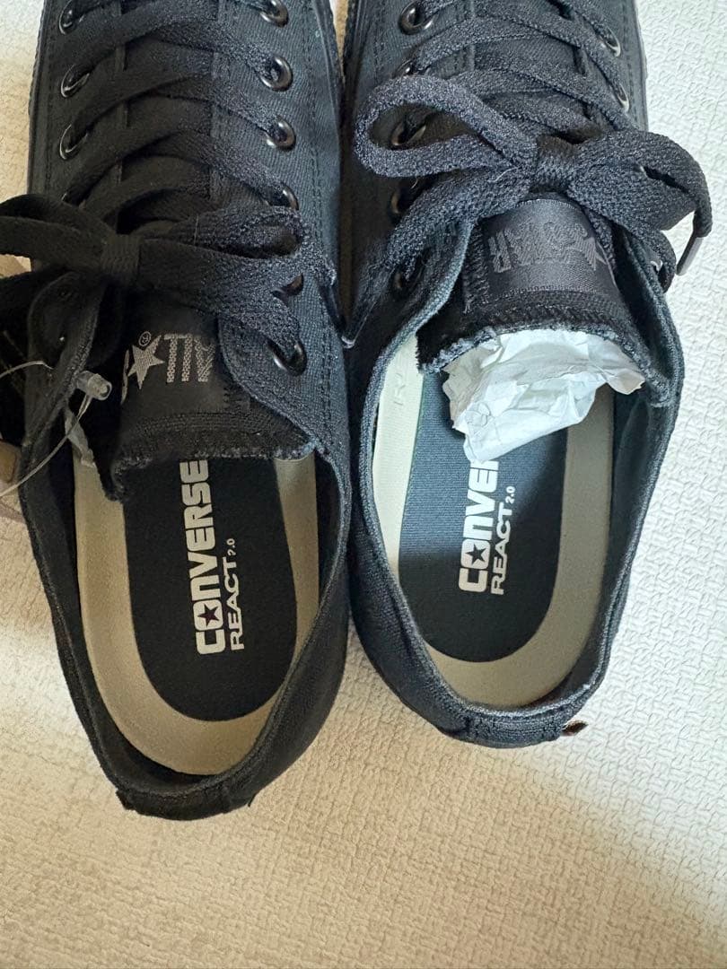 オールスター　GORE-TEX OX ALLSTAR ブラックモノトーン　US7