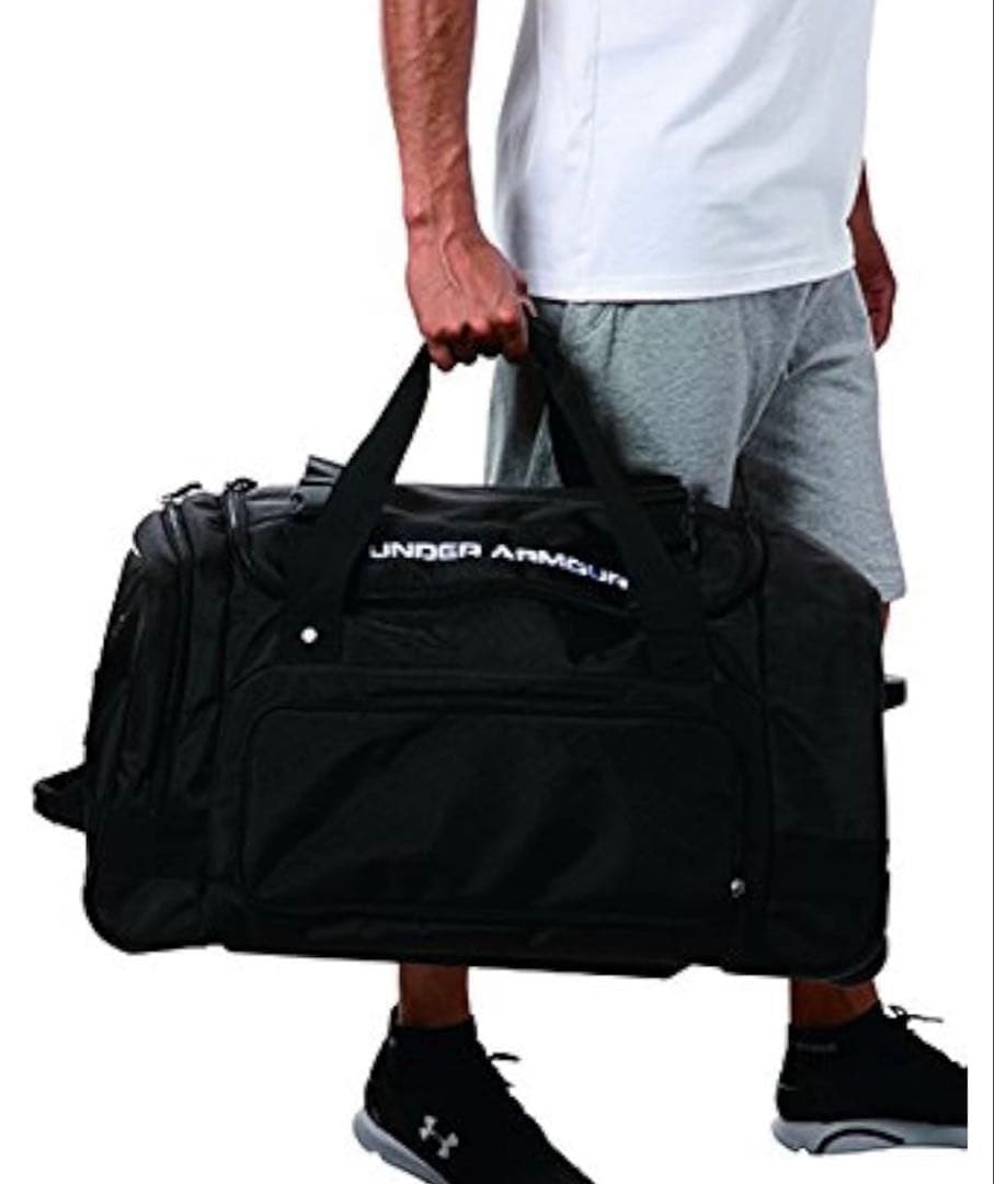 UNDER ARMOUR UAロードゲームホイールバッグ (BLK)