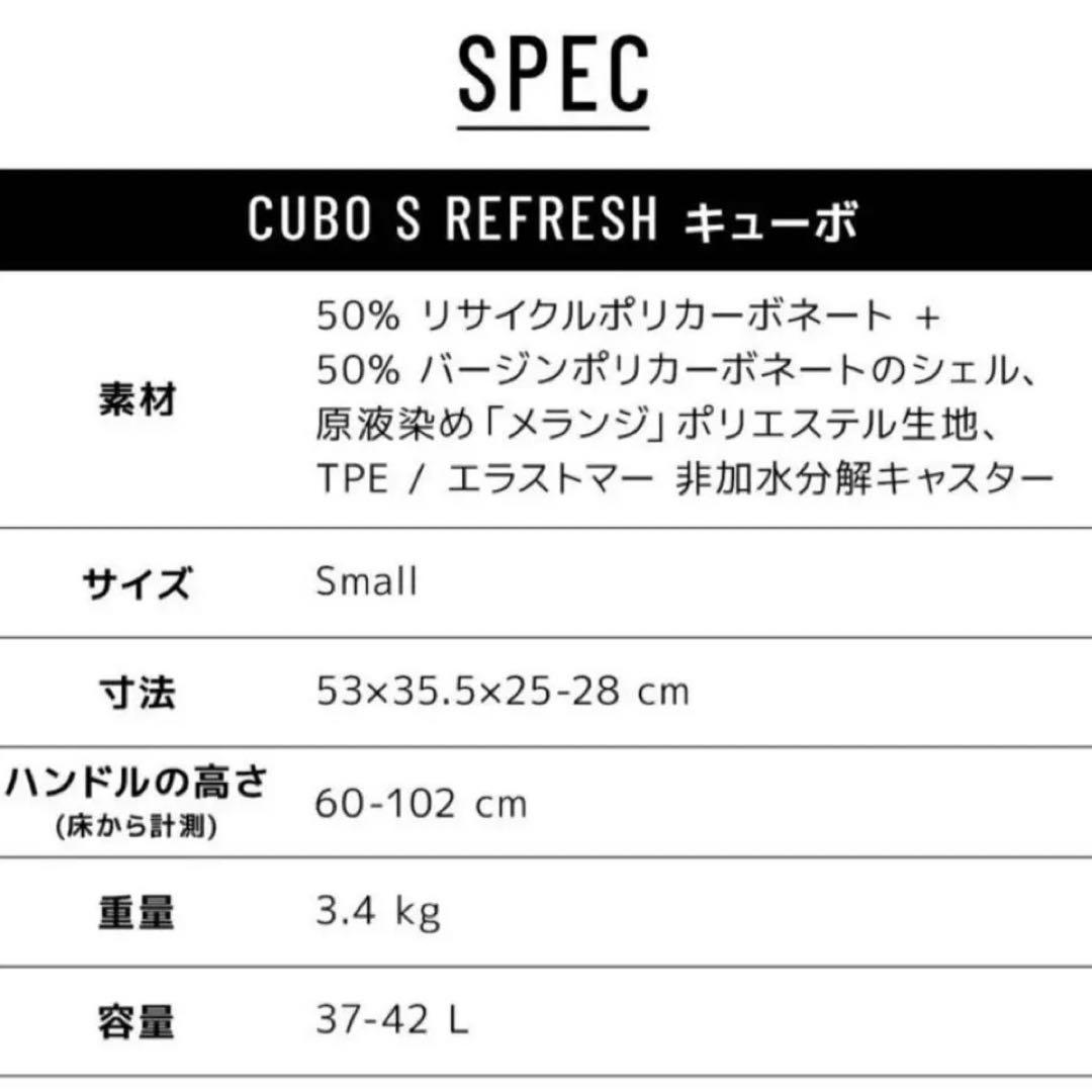 新品　未使用　LOJEL ロジェール Cubo S グレー37（42）L
