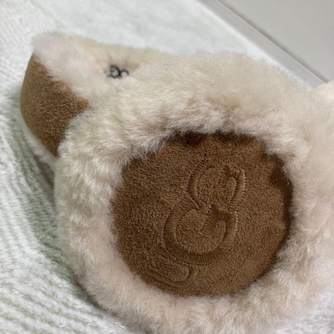 UGG フェイクファー 耳あて ベージュ