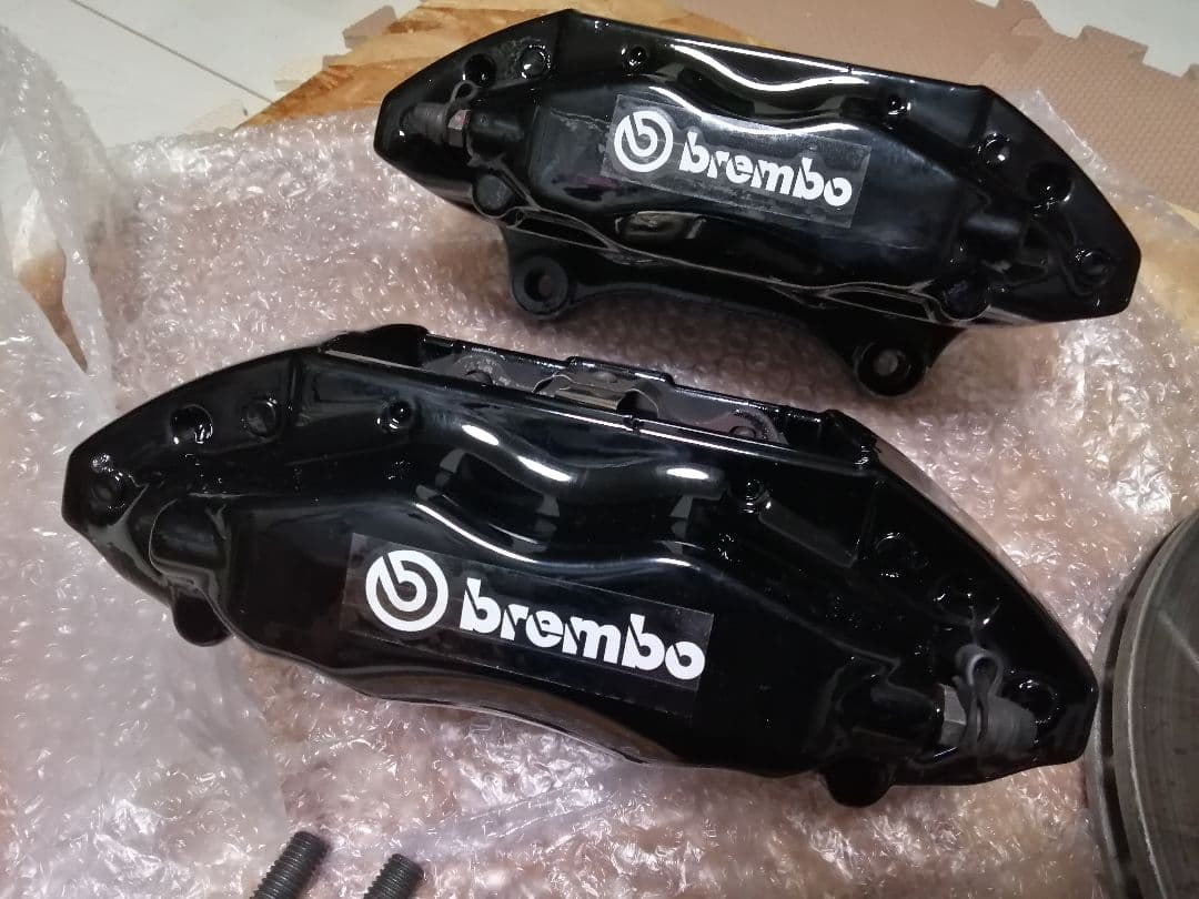 ホンダインテグラDC5 フロントbrembo キャリパーディクセルスリットロータ