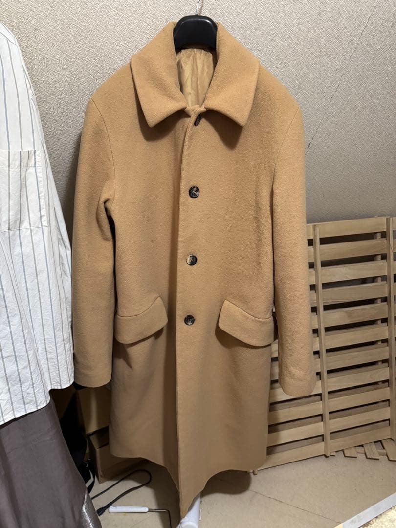 acne studios ステンカラーコート　厚手ウール