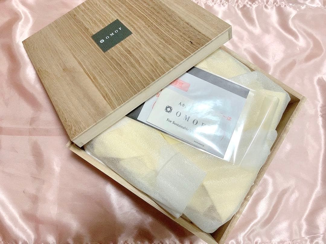 【美品・新品未使用】OMOF（オモフ） サステモ 保温断熱食器 銀箔茜 会津塗り