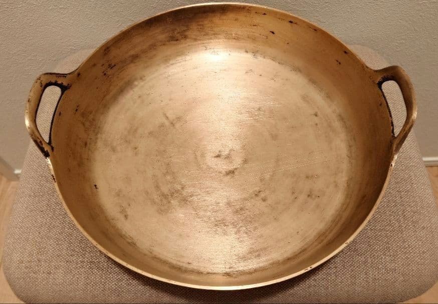 純銅製 業務用 大型 銅鍋 天ぷら鍋 33cm 送料込み