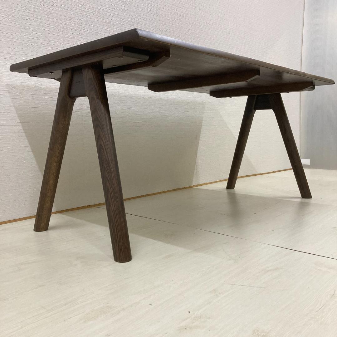 【浜本工芸】オーク材　無垢　ダイニングテーブル　食卓
