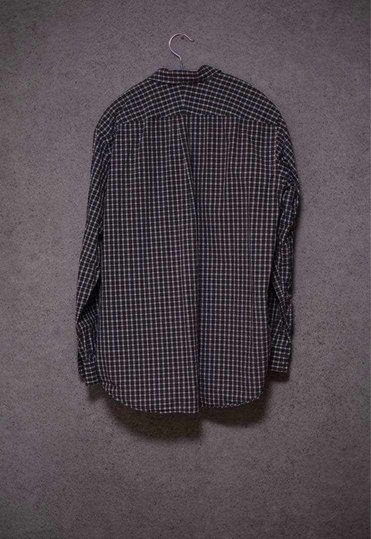 comoli タータン　チェック　シャツ　サイズ1