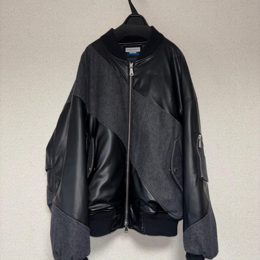 MAISON SPECIAL×久遠　ウェーブカッティングプライムオーバーブルゾン