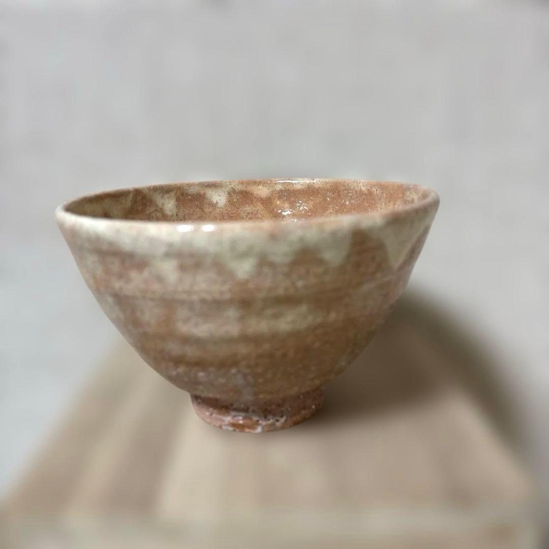 茶道具 萩茶碗　小野光龍　美品