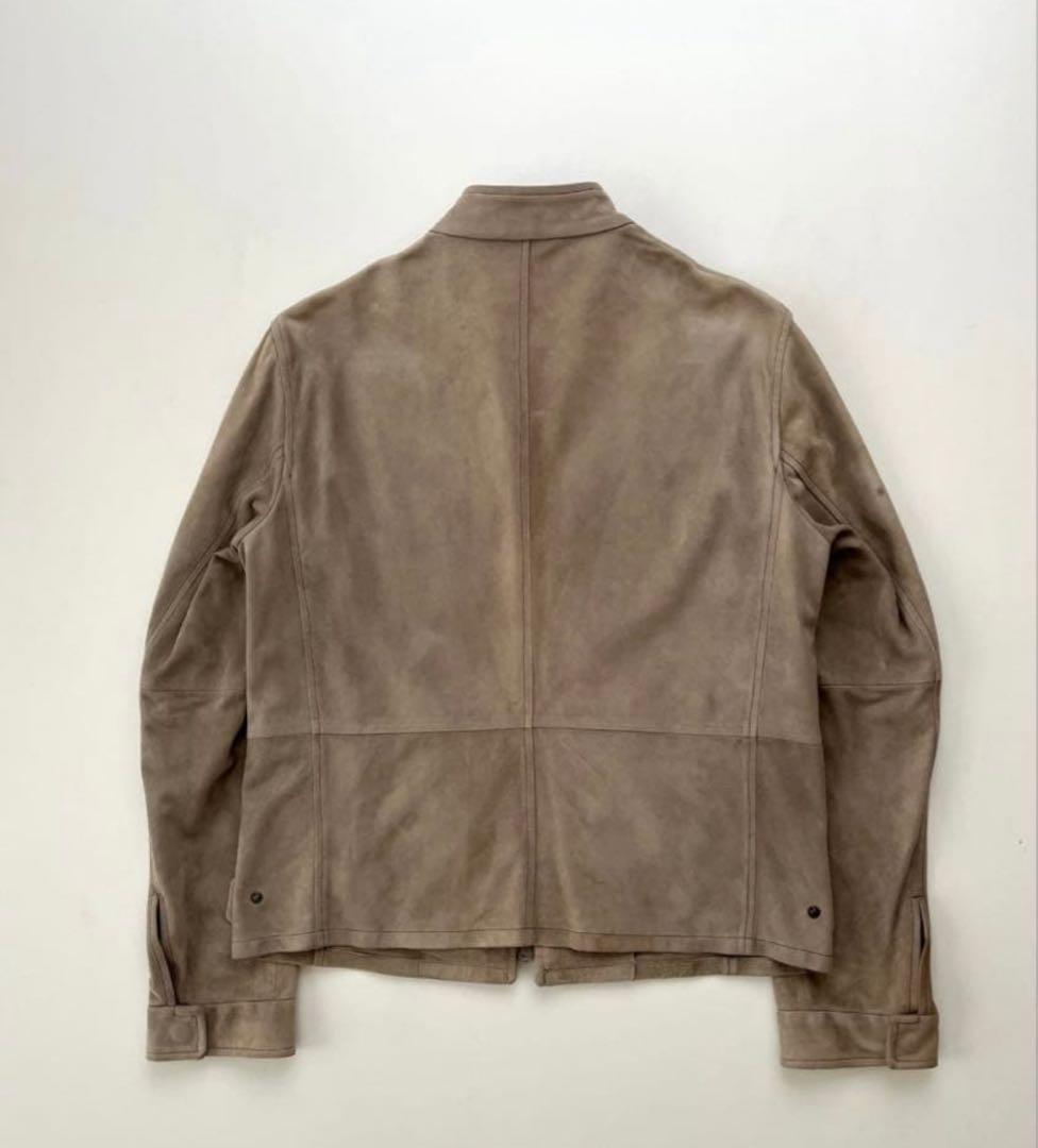 ジャケット・アウター EMPORIO ARMANI 04SS suede biker jacket