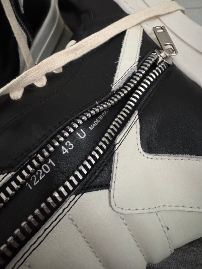 靴 Rickowens Megabumper Geobasket Sneakers