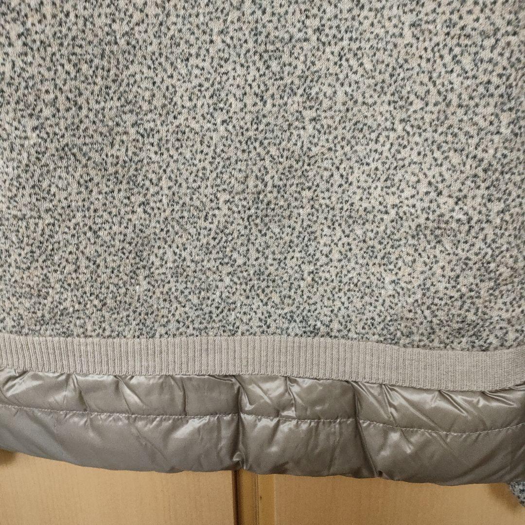 美品✨HERNO ヘルノ 素材切替 ウール　ダウンジャケット　40