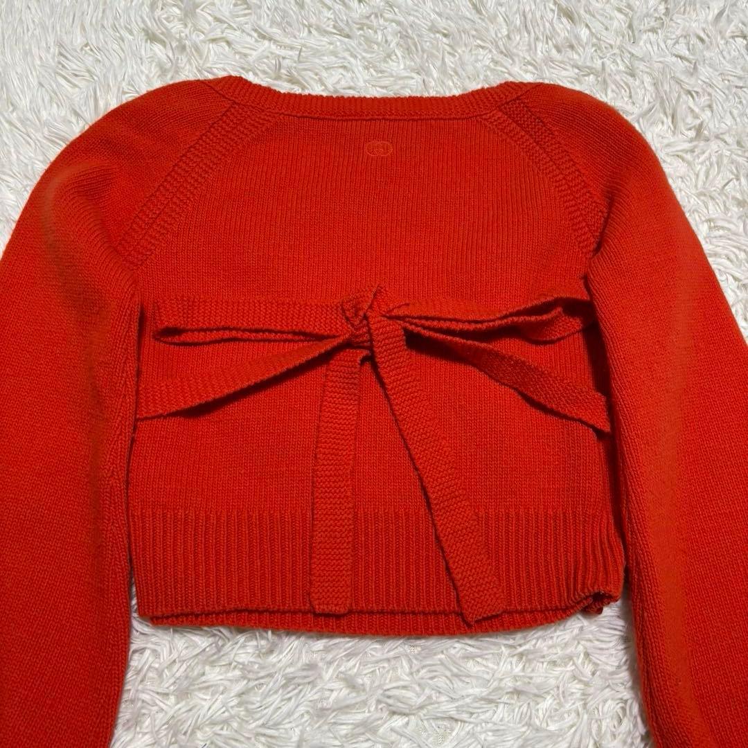 合馬公式アカウント1 専用GUCCI パフスリーブ カシュクール ニット