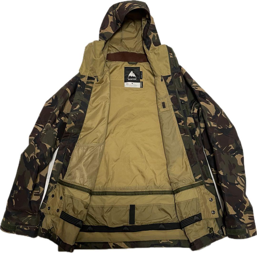 BURTON バートン GORE-TEX RADIAL JACKET 迷彩 M