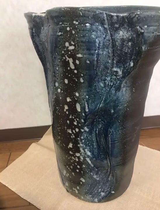【新品】信楽焼 傘立て