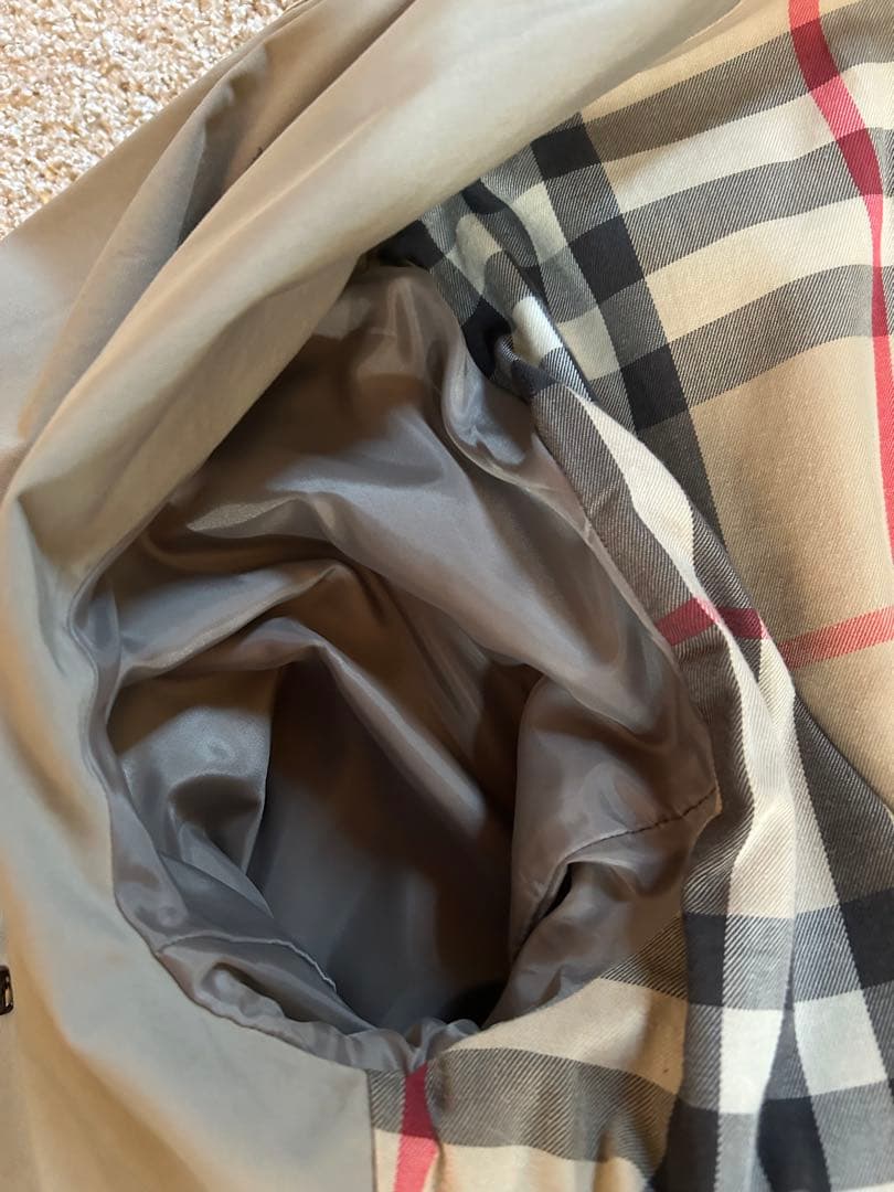 【美品】Burberry Brit ベージュ トレンチコート メンズ サイズ:L