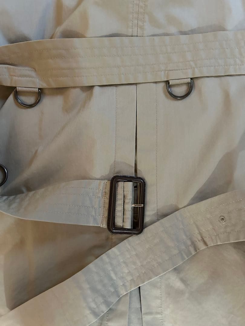 【美品】Burberry Brit ベージュ トレンチコート メンズ サイズ:L