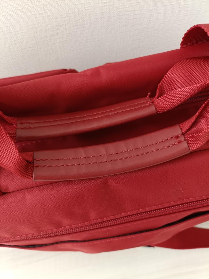 Lipault Paris リポー ショルダーバッグ レッド