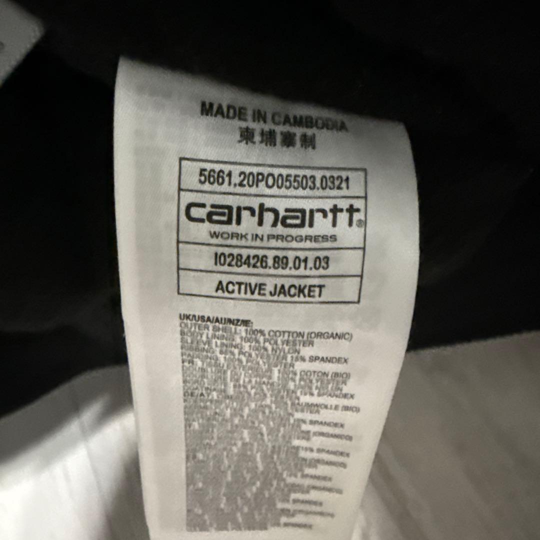 Carhartt ブラック ジャンパー Mサイズ