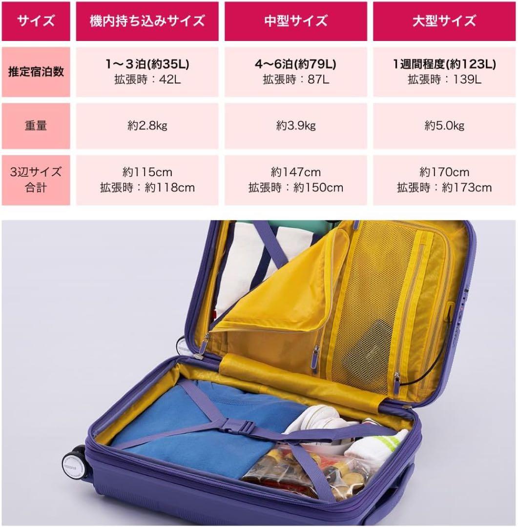 アメリカンツーリスター INSTAGON スーツケース 69cm 鋼グレー