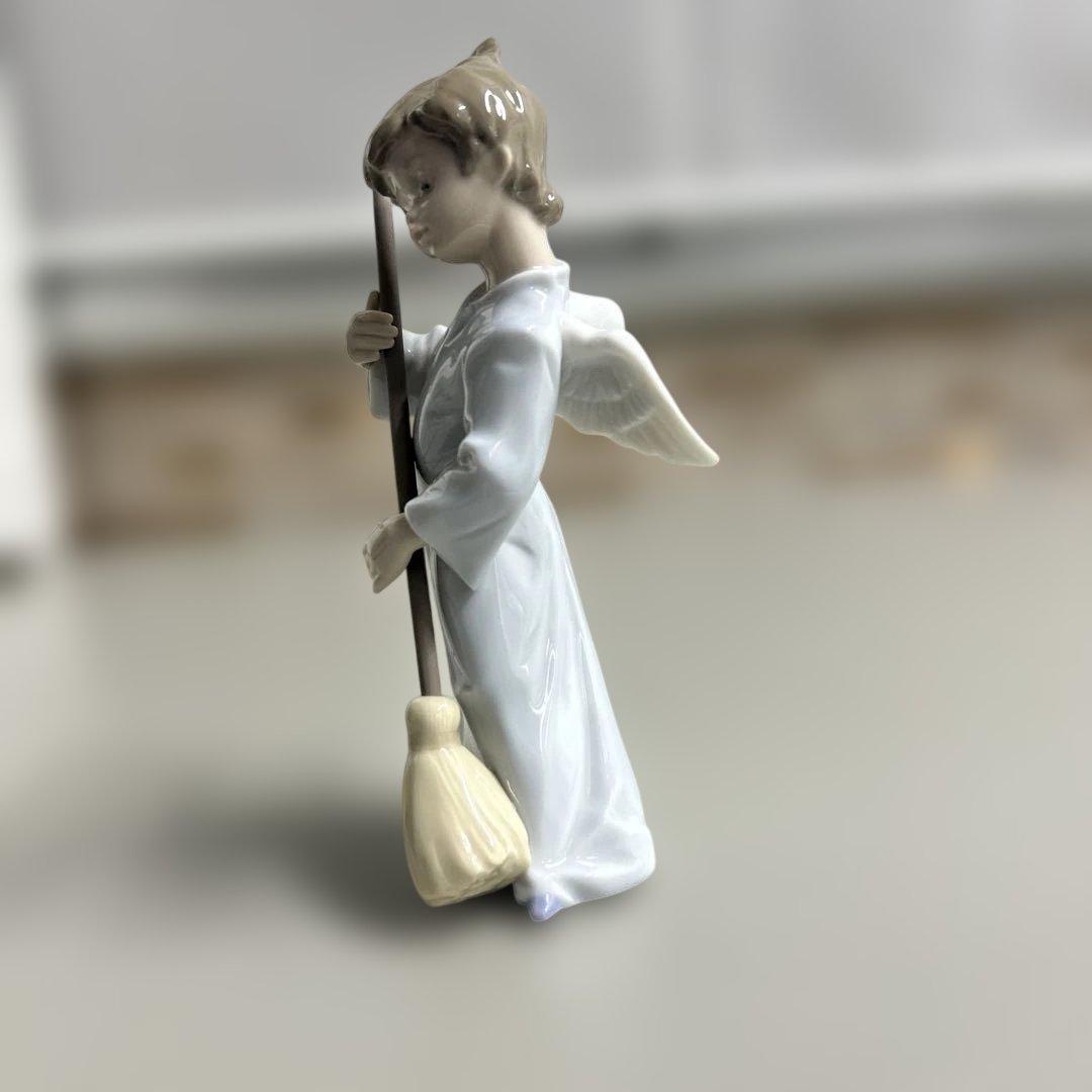 絶版/極美品】LLADRO/リヤドロ 5726 可愛い天使 「雲を払う」