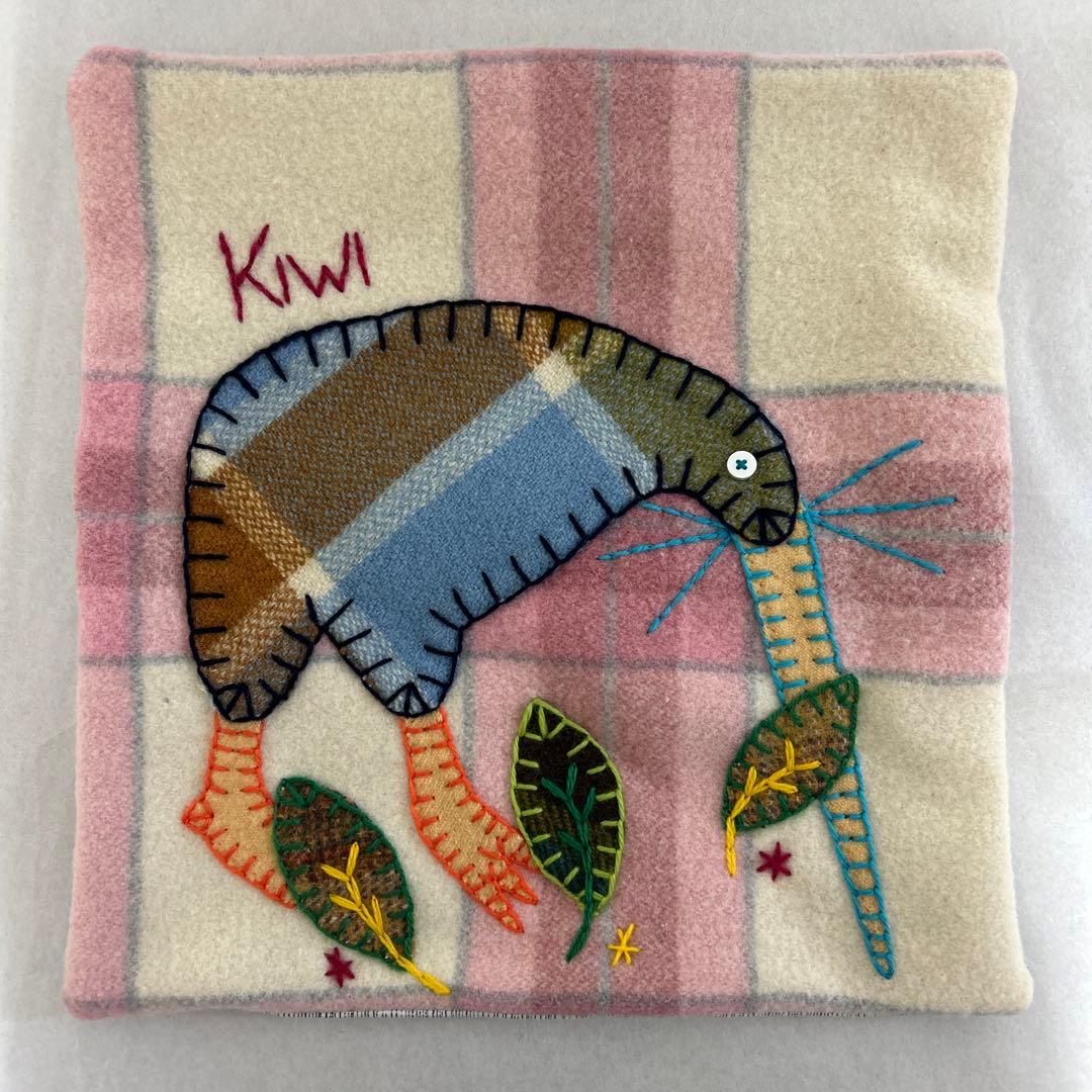 クッションカバー KIWI キウィ 鳥 バード