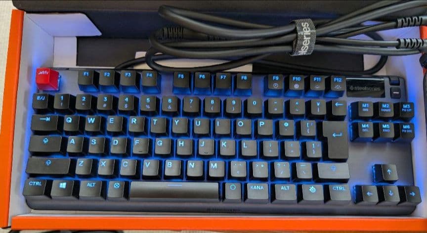 【最終値下げ】SteelSeries Apex Pro メカニカルキーボード