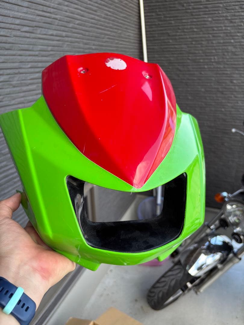 最終値下KSR110カウルセット ノジマNOJIMA 4点セット Fフェンダー無