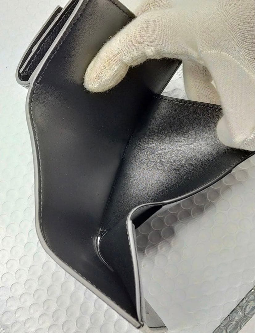 celine 財布　ウォレット　付属品完備　三つ折り財布　ブラック