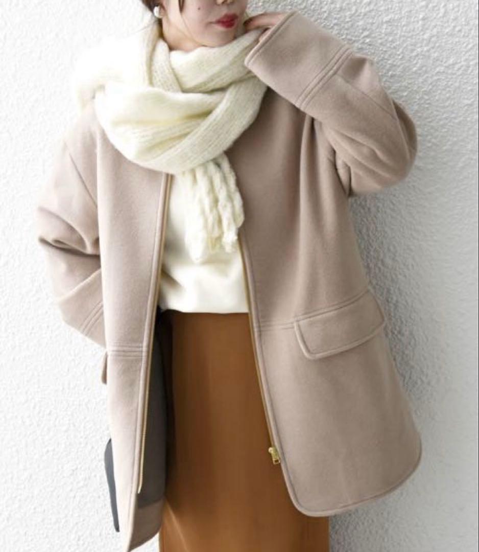 【24FW✨】SHIPSany 定価2万3千円　ノーカラーコート