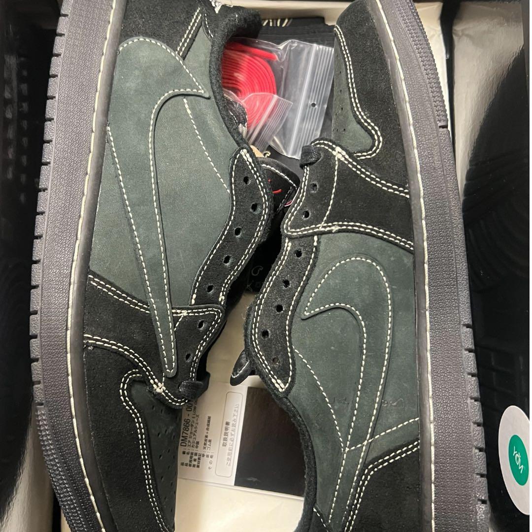 TravisScott × Air Jordan 1 Low ブラックファントム