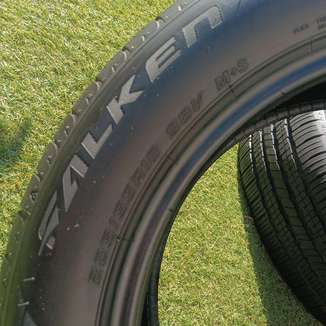 に*︎様 ファルケン 225/55R18 ジークス ZE001 A/S オールシ