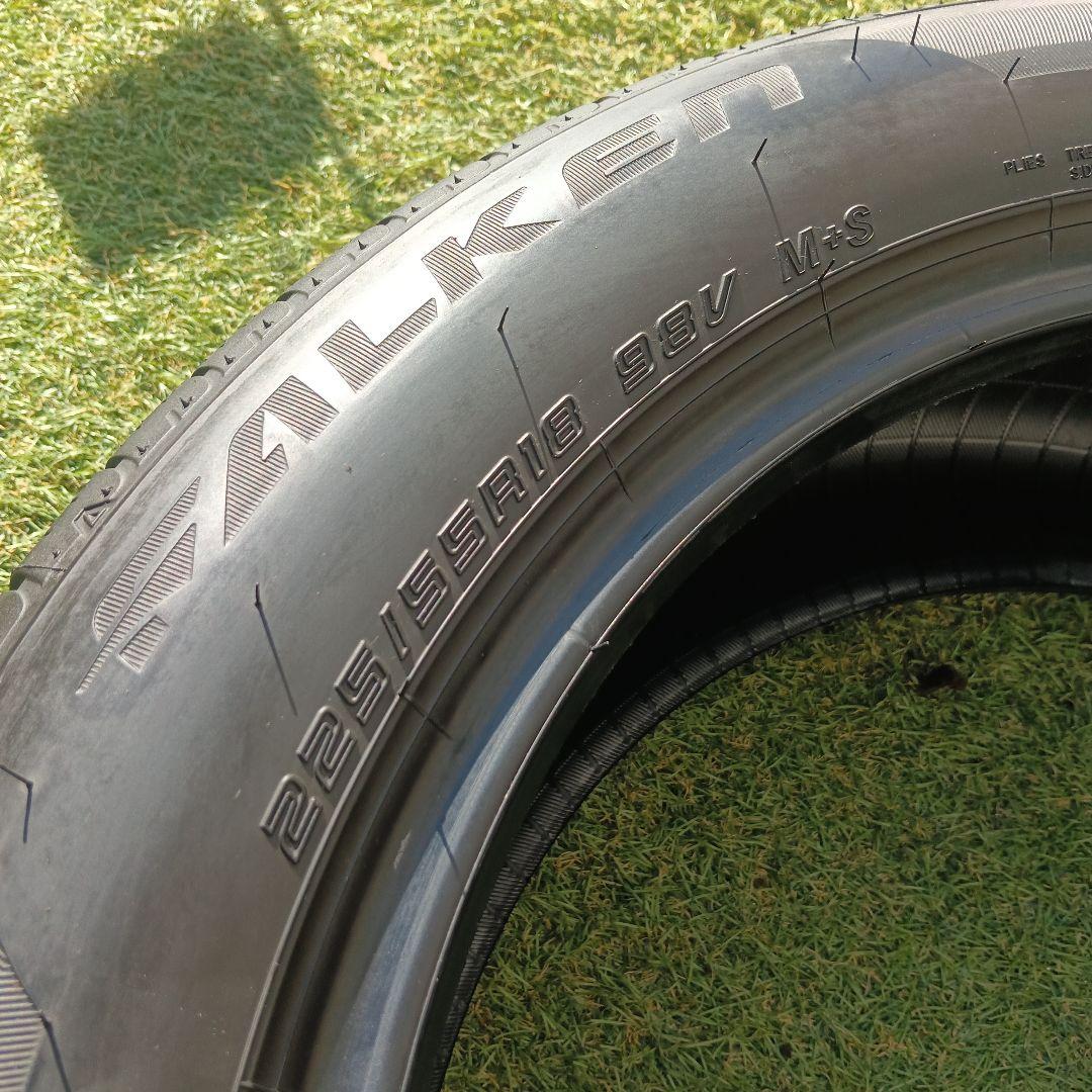 に*︎様 ファルケン 225/55R18 ジークス ZE001 A/S オールシ